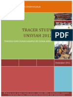 Tracer Study Report UNSYIAH 2012
