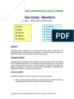 Analisis Costo Beneficio