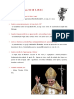 Papa Bento XVI - Liliana Teixeira