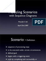 Modeling Scenarios With Sequence Diagrams