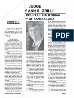 Judge Mary Ann Grilli Profile: Santa Clara County Superior Court Hon. Mary Ann S. Grilli 