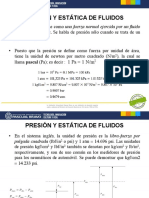 Presentación-Presión y Estática de Fluidos