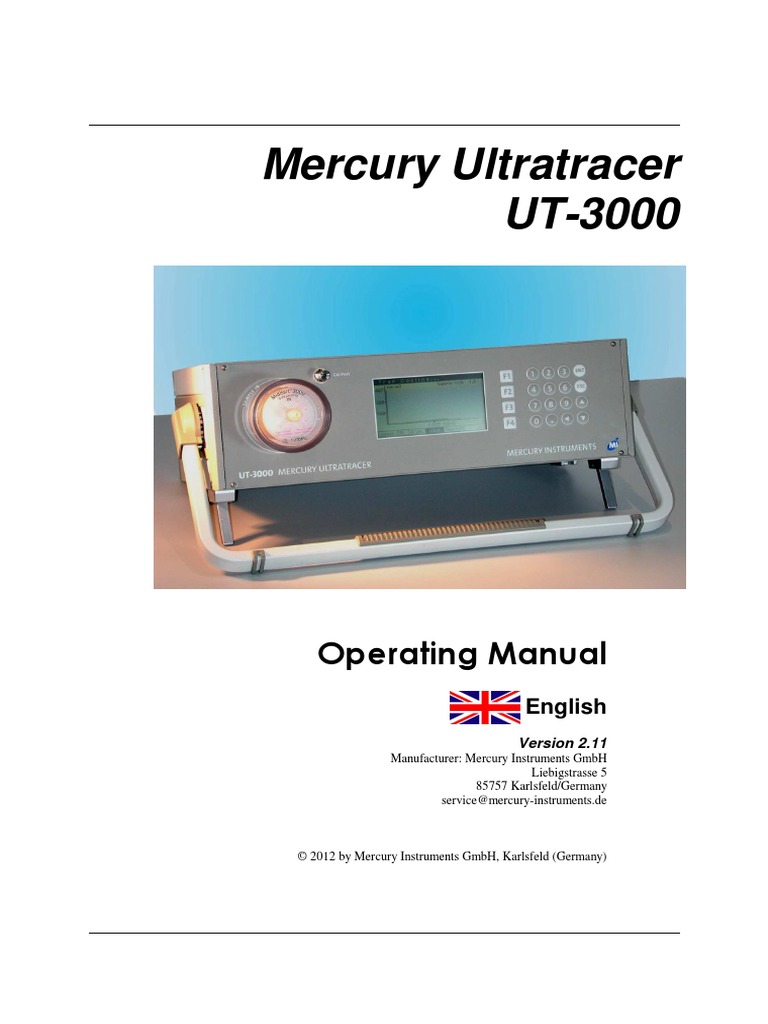 Ut 3000 e - V2.11 PDF | PDF | Atomic Absorption Spectroscopy | Calibration