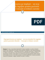 OPTIONAL - Supraprotsupraprotezare Pe Implanturi - Prezentareezare Pe Implanturi - Prezentare