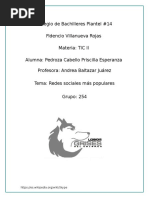 Redes Sociales Mas Populares