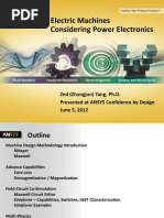 Ansys Electric Machines and Power Electronics