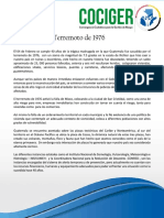 A 40 Años Del Terremoto de 1976