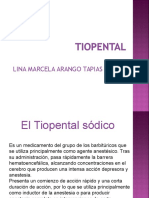 Medicamento Tiopental