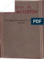 1 AGUSTÍN DE HIPONA - Obras completas, I. Escritos filosóficos (1.º). Introducción general y primeros escritos (BAC, Madrid, 1962-1969)