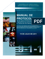 Protocolos Manual Departamento de Educacion PR