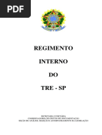 TRE SP Regimento Interno Tribunal Sao Paulo 2016