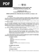 Edital Prêmio Açorianos