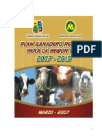 Plan Ganadero Regional Region Lima 2007-2015