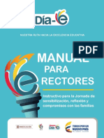 Manual para Rectores Dia E