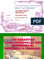 La Constitucion Politica Del Peru Del 5to B