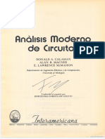 Analisis Moderno de Circuitos Calahan