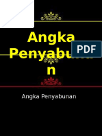 Angka Penyabunan