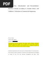 Download Sesame Tree Glocalisation and Reconciliation Northern Ireland according to Sesame Street and Childrens Television in Commercial Hegemony by Wai-Lun Tsang SN30750963 doc pdf