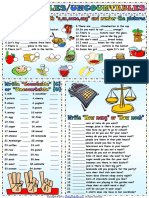 Countables and Uncountables 1