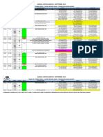 Jadwal Tugas Lektor Agustus - Sept 2015