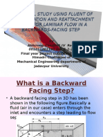 Numerical Study Using FLUENT of The Separation and