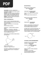 Linear Motion Lesson 