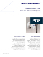 CableFree MMW Radio 70-80-10G Datasheet