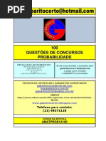 Probabilidade - 100 Questões