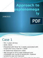 Approach to Hepatomegaly, Splenomegaly and Hepatosplenomegaly in Children