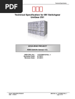 Technical Specifications ABB VD4