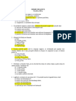 Modele Clasa a XII-A 2009 - Chimie Organica (1)