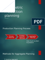 Parametric Production Planning