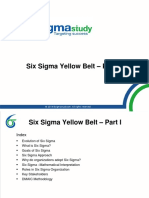 6Sigma Yellow Belt Part 1