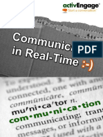 Real Time Communication for Your Website