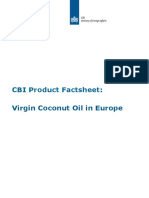 Product Factsheet Europe Virgin Coconut Oil 2015