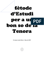 Mètode Tenora - P 1-5