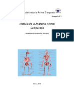 Historia de La Anatomia Animal Comparada