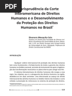 A Jurisprudência da Corte Interamericana de Direitos Humanos e o Desenvolvimento da Proteção dos Direitos Humanos no Brasil, de Eleanora Mesquita Ceia