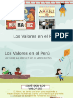 Los Valores en El Perú 