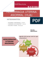 Hua - Hemorragia Uterina Anormal (Hua)