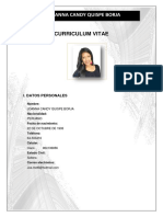 CV Joanna Candy Quispe Borja Administración Informática