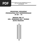 Contoh Proposal Kegiatan HUT RI