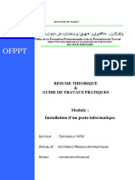 EFM Installation Dun Poste Informatique v5 PDF