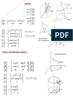 Spherical Polar Coord System