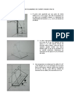 Ejercicios de Equilibrio de Cuerpo Rigido en 3d