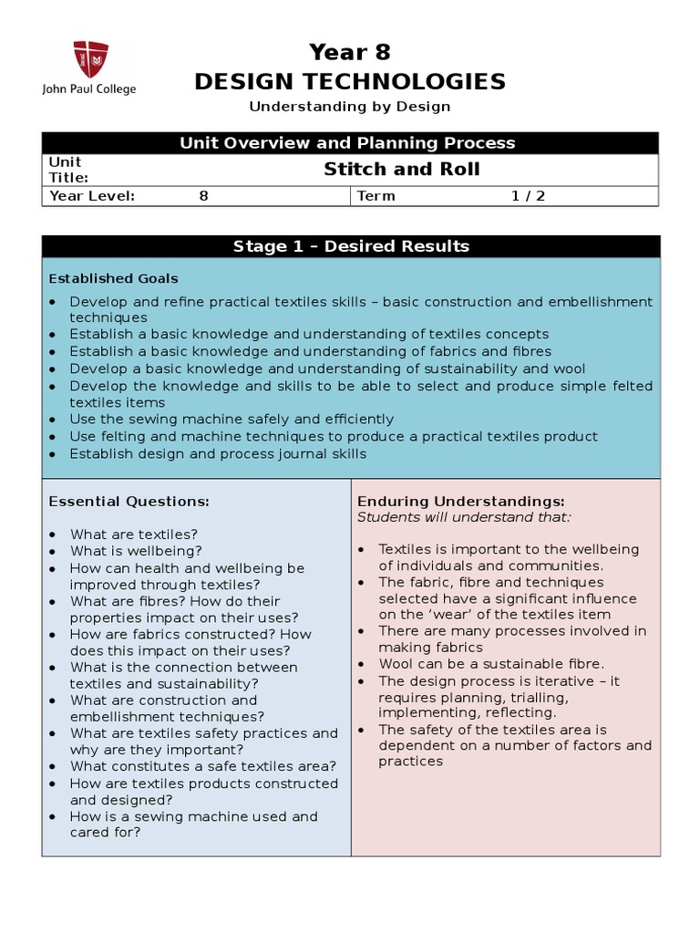 stitch and roll ubd 2016 pdf textiles yarn