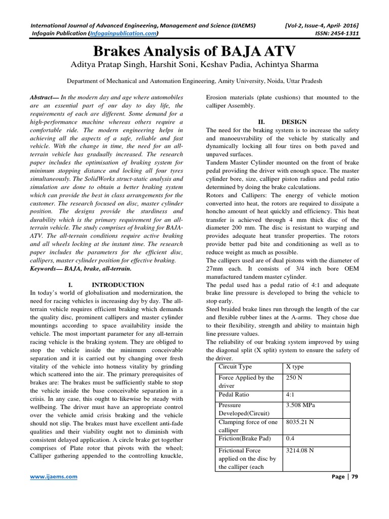 Research paper on mechanical project picture