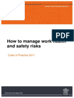 How to manage work health and safety risks