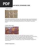 Download Macam Macam Batik Semarang Dan Maknanya by rarantica SN307599246 doc pdf