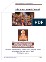 Jeeva Samadhi in and Around Chennai